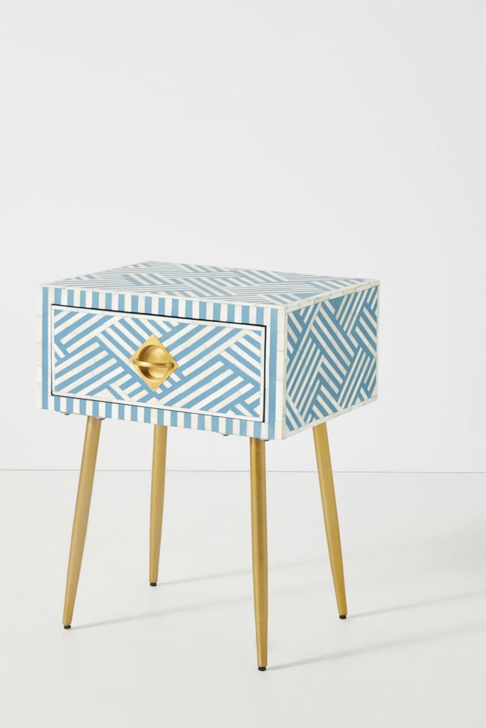 Optical Inlay Nightstand