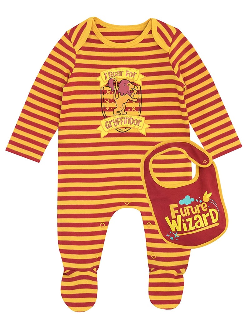 Harry Potter Baby Gryffindor Footies and Bib Set