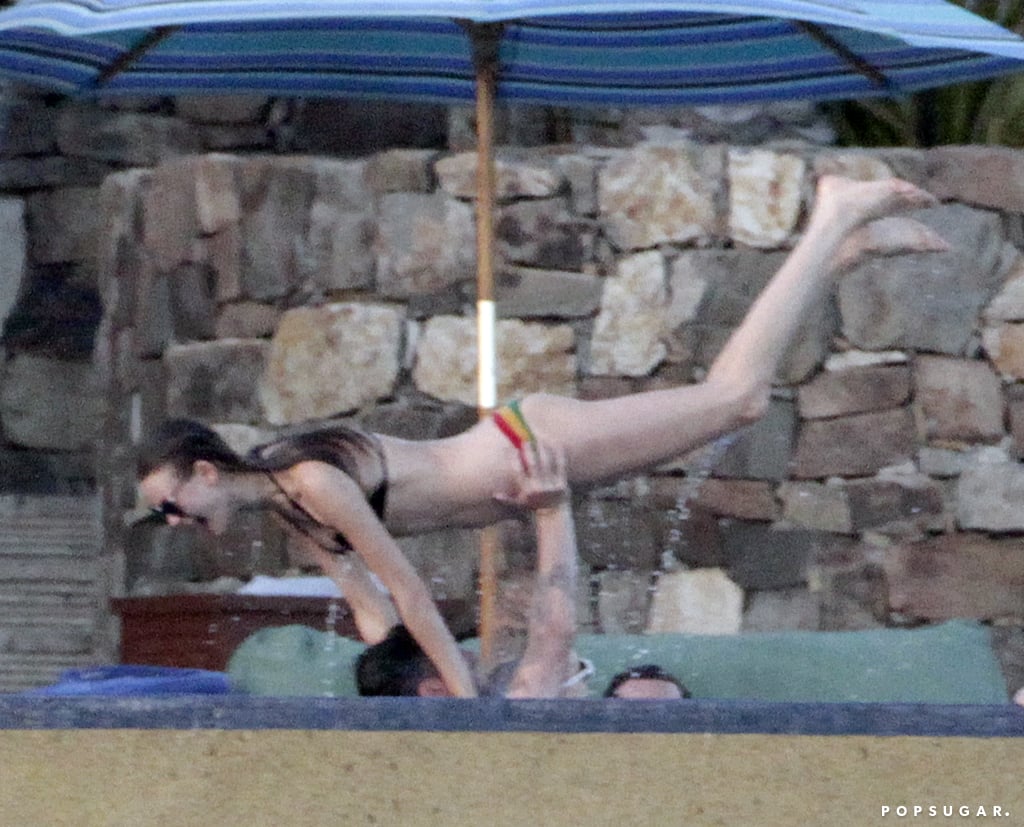 Adam Levine and Behati Prinsloo on Vacation in Mexico