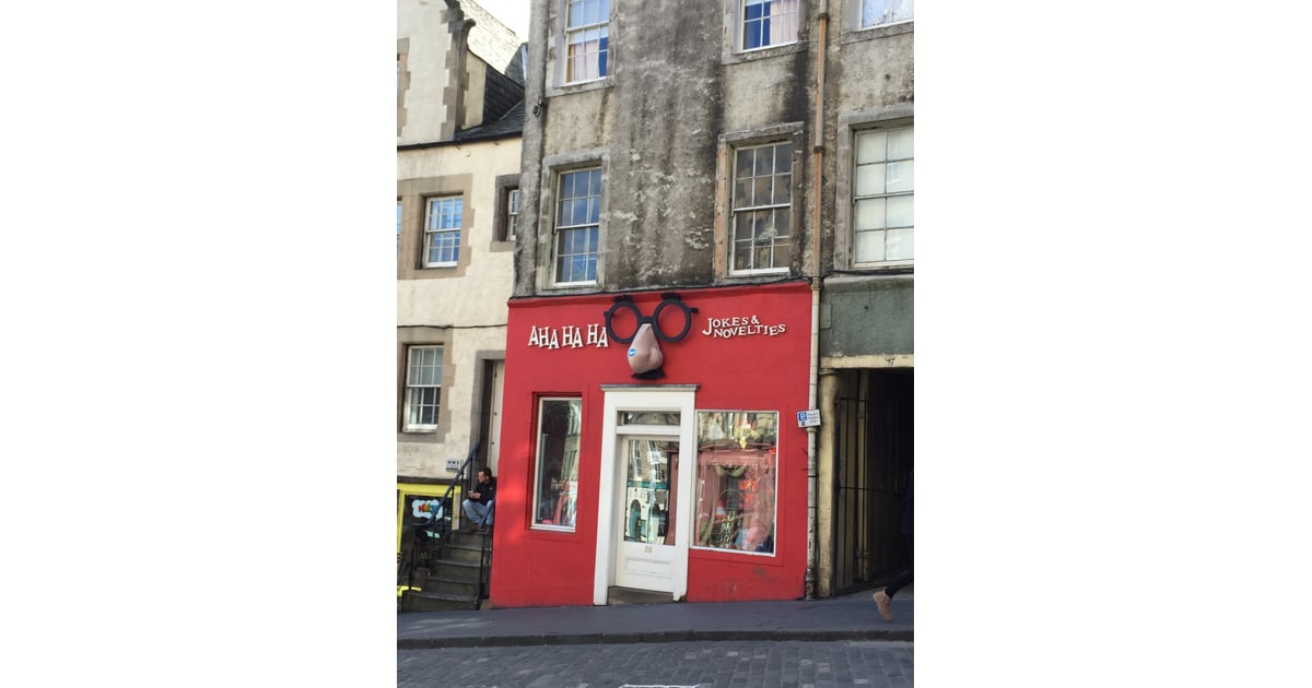 There's even a joke shop on Victoria Street, AHA HA HA Jokes & Harry
