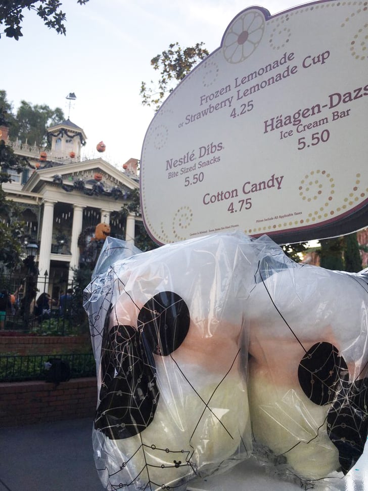 Candy Corn Cotton Candy Best Food During Halloween at Disneyland