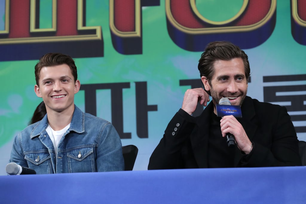 Jake Gyllenhaal and Tom Holland Friendship Pictures