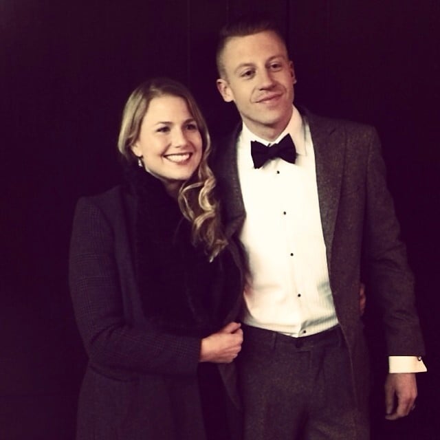 Macklemore spent time with his fiancée, Tricia Davis. 
Source: Instagram user macklemore