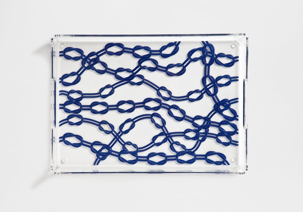 A little nautical, a little modern, this acrylic tray ($36) is the perfect tabletop addition for Spring — and it has the perfect price tag to match!
— MW