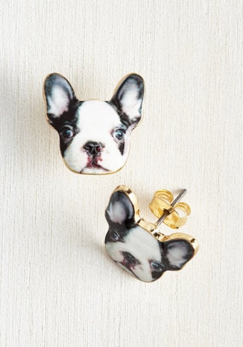 Ana Accessories Inc Best-Dressed in Show Earrings in Dog ($13)