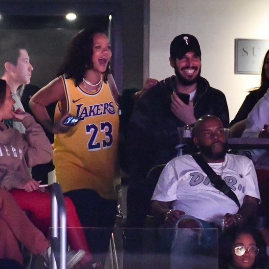 Rihanna and Hassan Jameel at Lakers Game February 2019