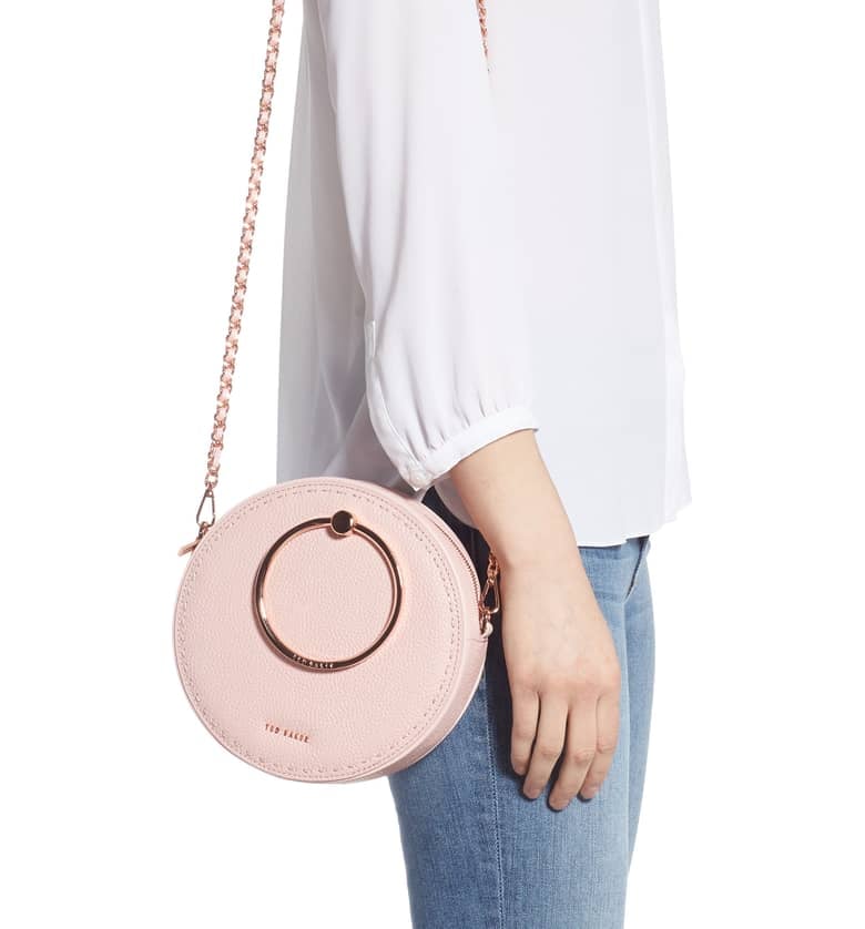 Ted Baker London Maddie Circle Leather Crossbody Bag, Keep Your Hands Free  This Spring With These 100 Cute and Functional Crossbody Bags