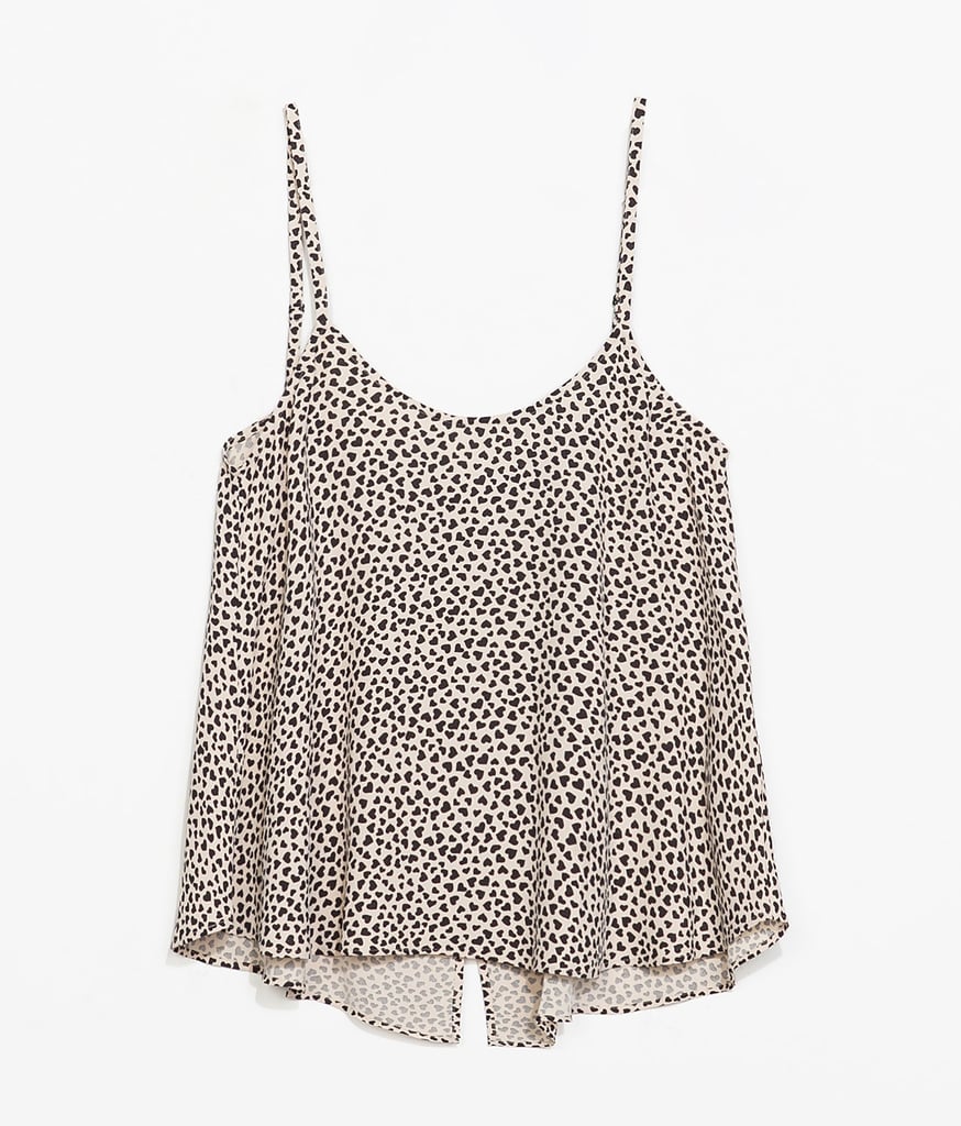 Zara Heart Print Tank Top What to Wear to Coachella Shopping