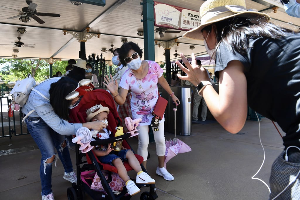 Pictures of Hong Kong Disneyland Reopening Amid Coronavirus