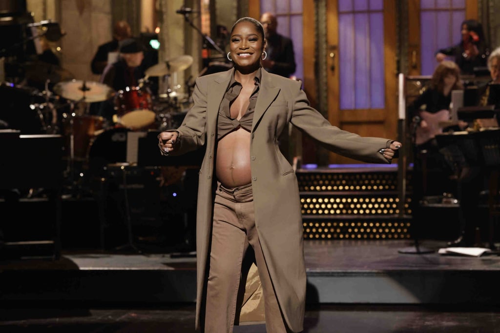 Keke Palmer Reveals She's Pregnant on SNL