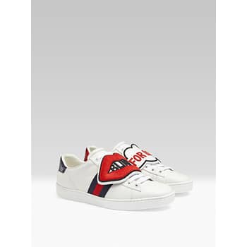 Gucci ace removable patches 2025