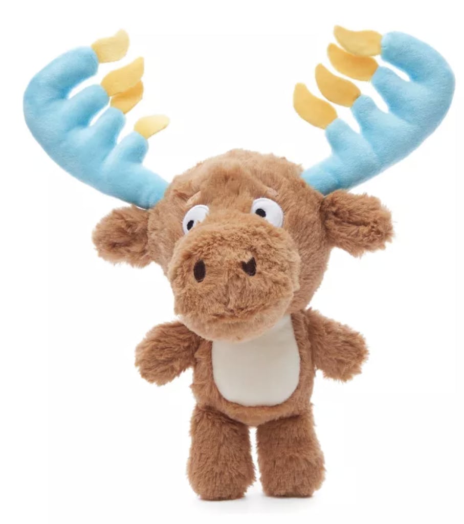 BARK Moose Holiday Dog Toy - The Menorah Moose