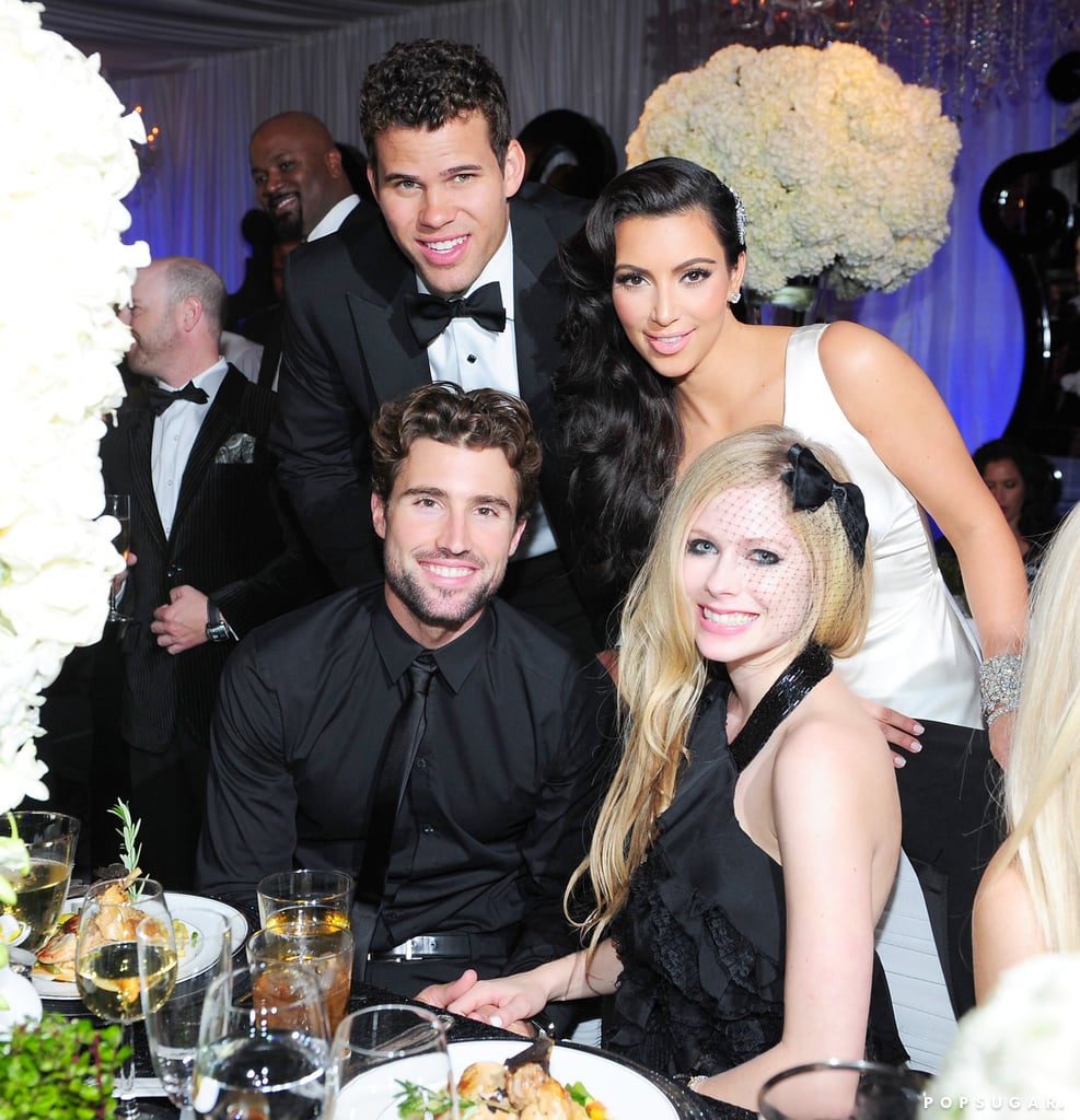 Brody Jenner brought then-girlfriend Avril Lavigne as his date.