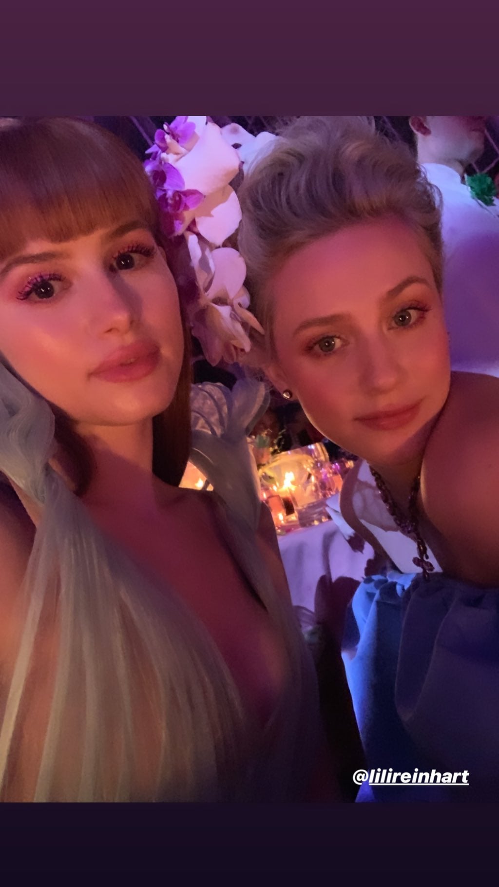 Madelaine Petsch And Lili Reinhart Had A Cute Riverdale Reunion These Celebs Broke The No Phone Rule At The Met Gala See All The Dazzling Pics Popsugar Celebrity Photo 24