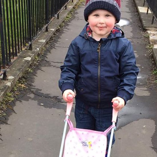 Mom's Letter to Stranger Shaming Son For His Pink Stroller