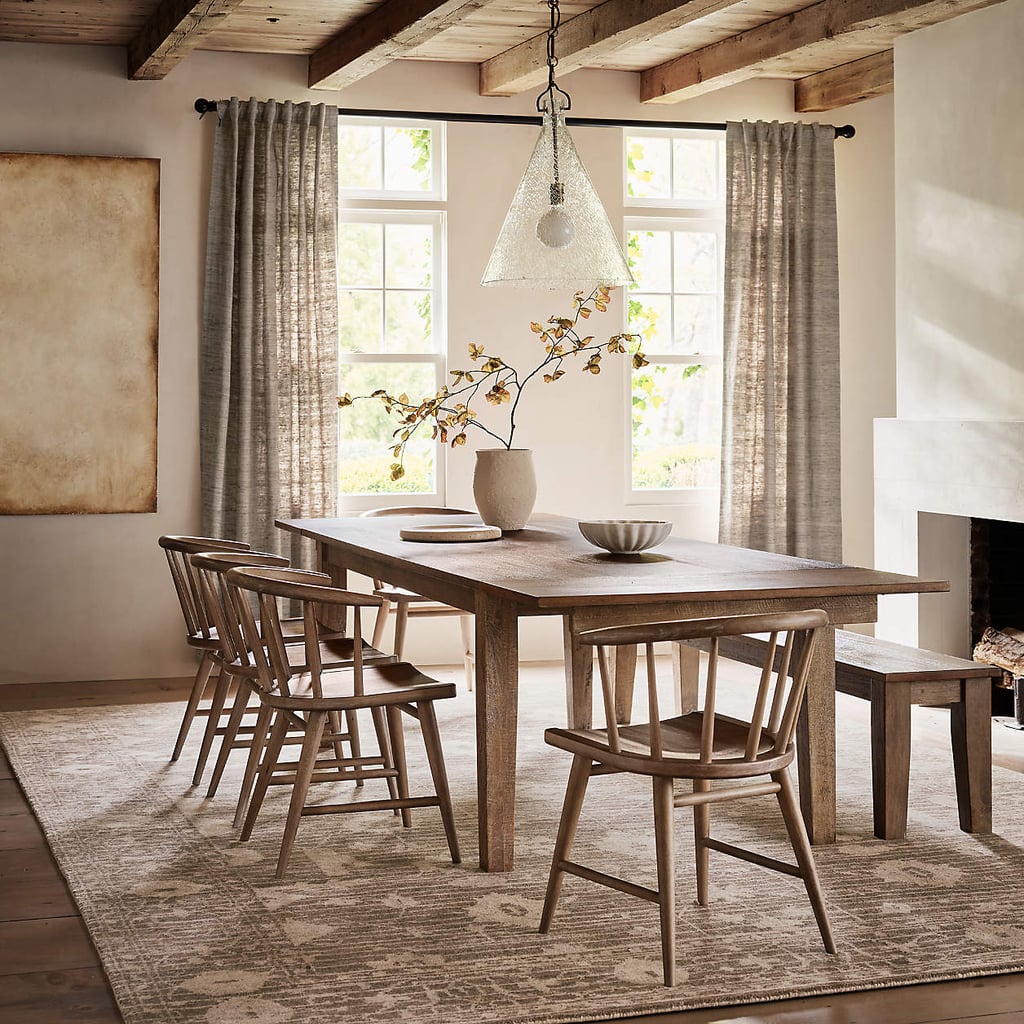 A Rustic Farmhouse Dining Table