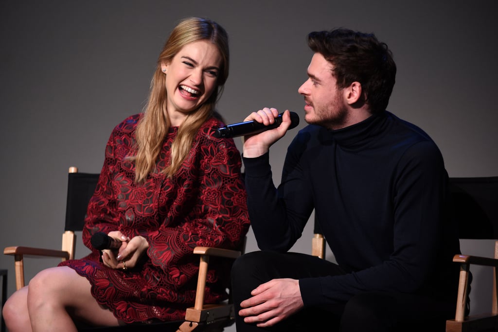 Cinderella's Richard Madden and Lily James Together