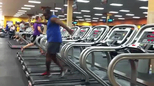 The Treadmill Dancer Is at It Again!