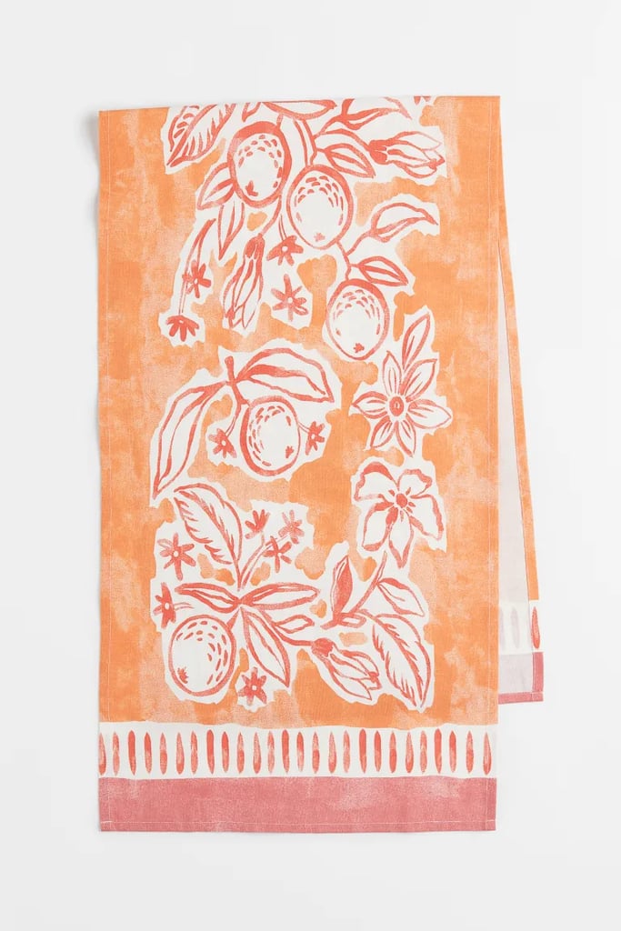 A Summery Touch: Patterned Cotton Table Runner