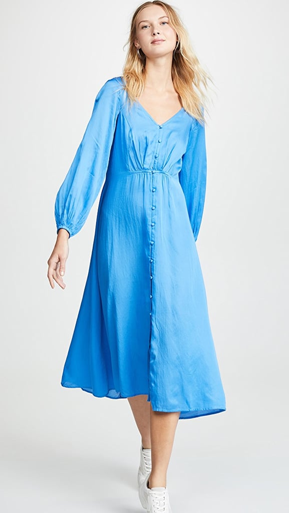 Free People Later Days Midi Dress