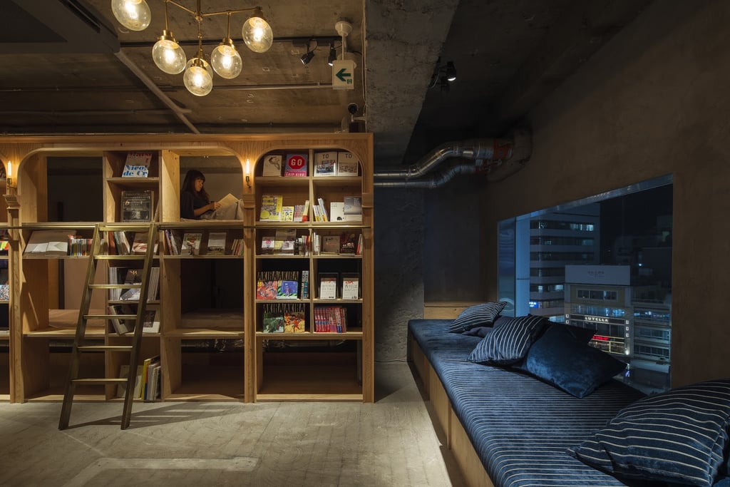 Bookstore-Themed Hotel in Tokyo