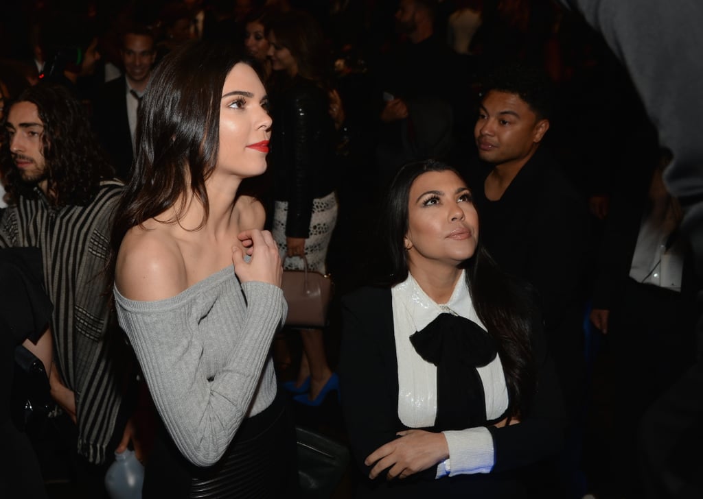 Kendall Jenner and Kourtney Kardashian