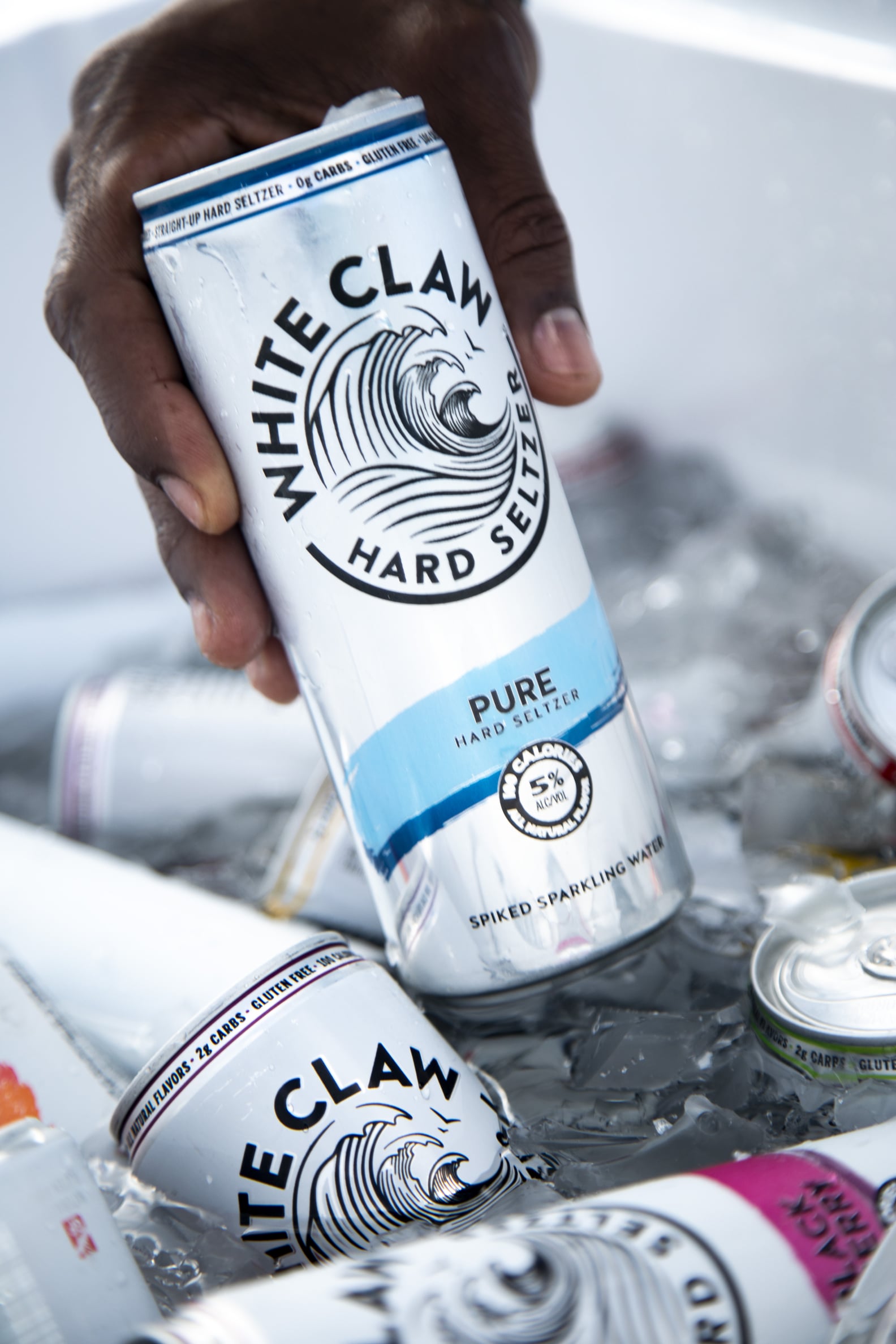 White Claw Pure Hard Seltzer POPSUGAR Food