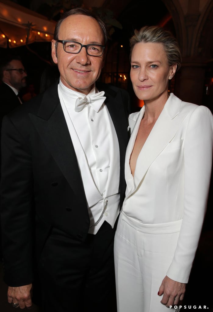 House of Cards' Kevin Spacey and Robin Wright met up.