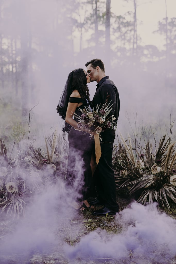 Witch Inspired Halloween Wedding Shoot Popsugar Love And Sex Photo 39 1304