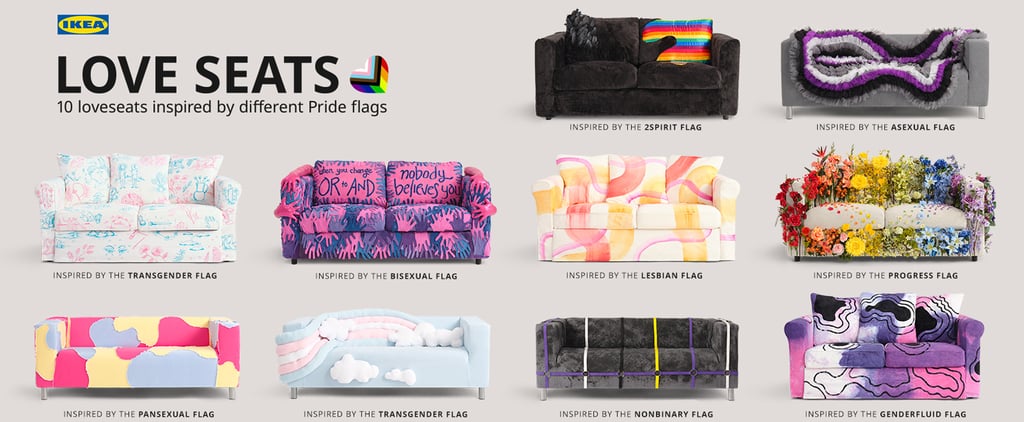 See Ikea's Pride Couches and Love Seats