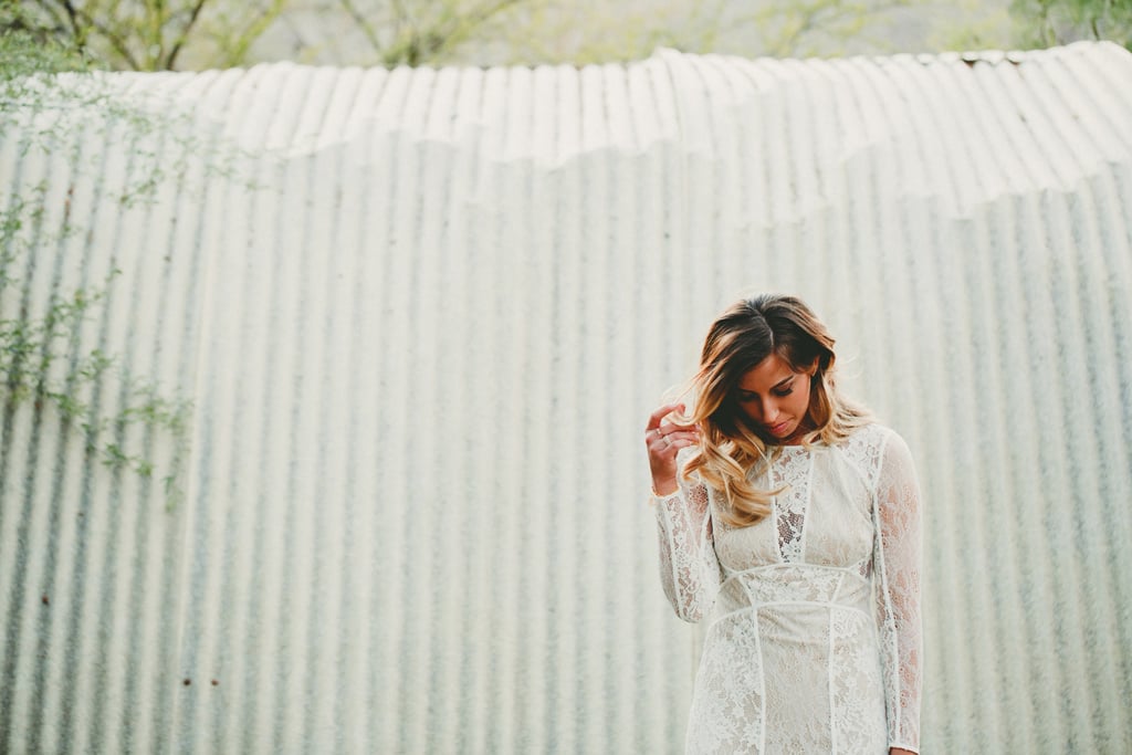 Trendy Palm Springs Wedding