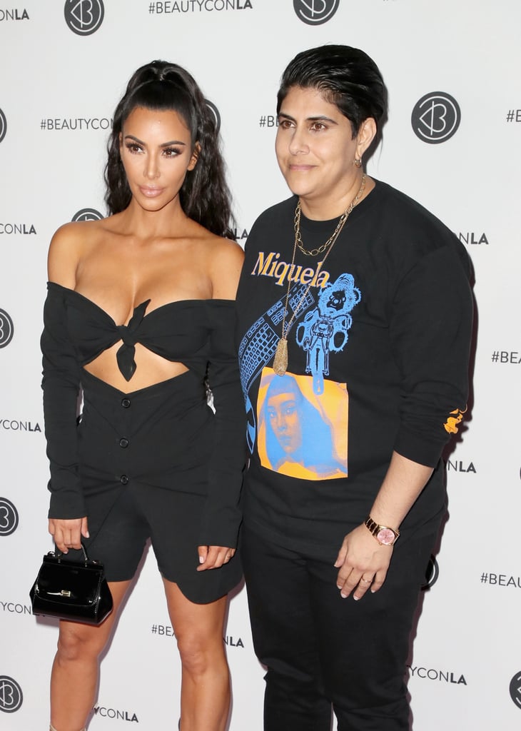 Kim Kardashian's Black Dress Beautycon 2018