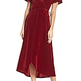 chelsea28 velvet midi dress