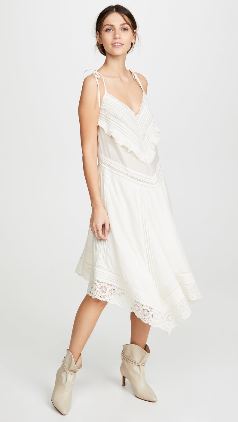 Zadig & Voltaire Ruffle and Lace Dress
