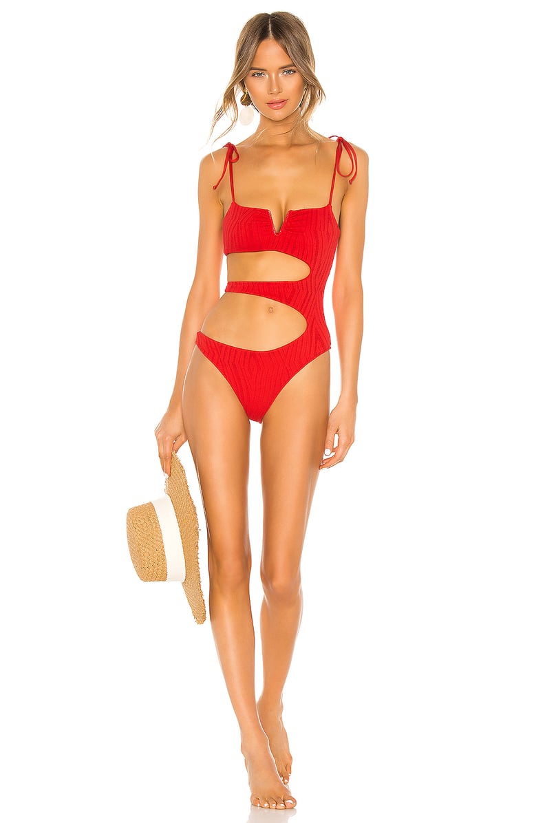 Kylie Jenner Models Sexy Cutout One-Piece as She Teases Kylie Swim