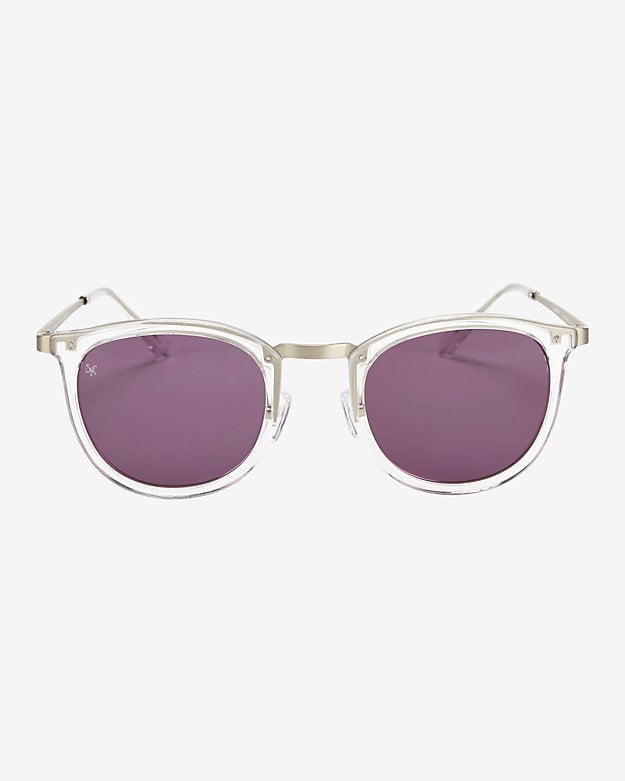 Smoke X Mirrors Shout Clear Sunglasses ($295)