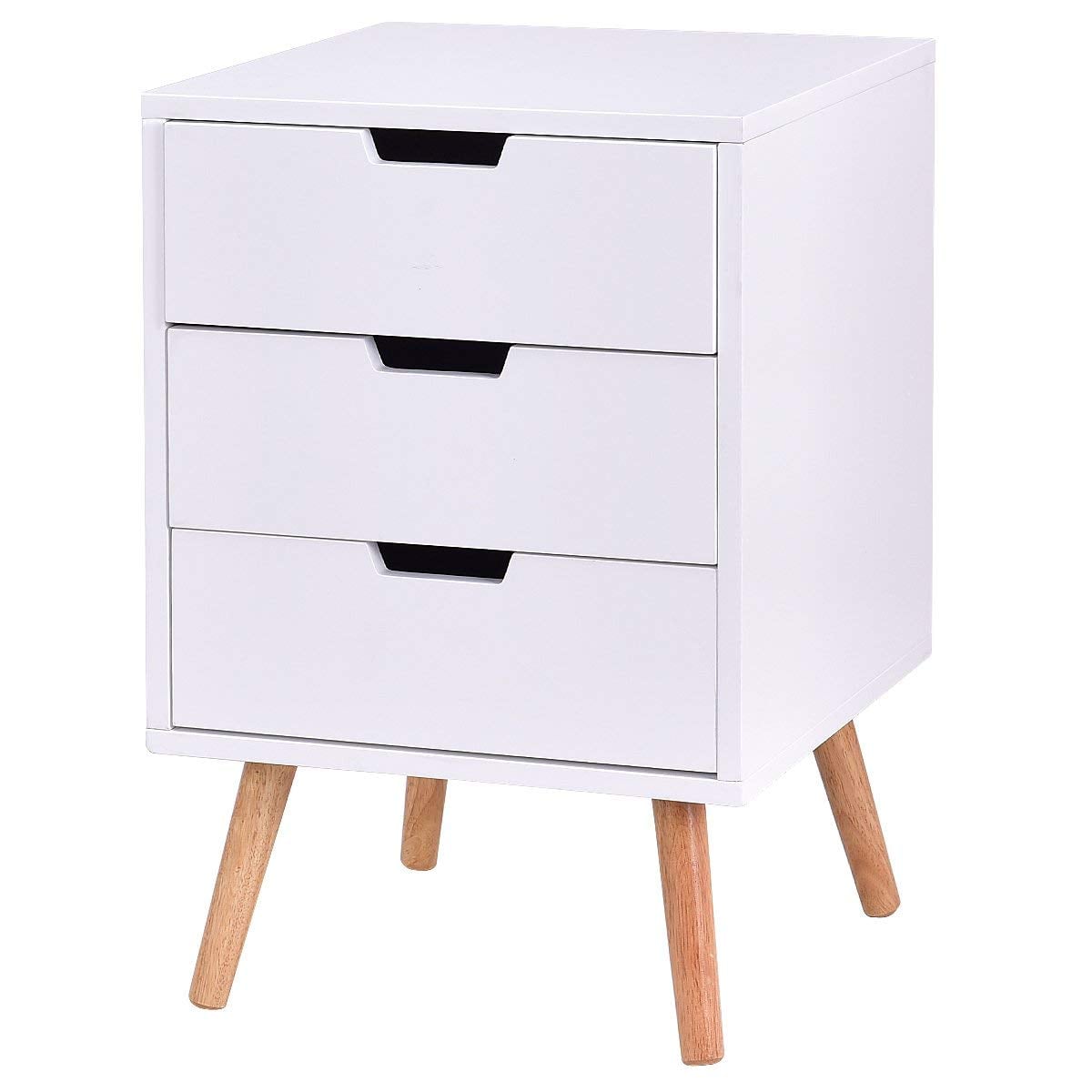 Giantex nightstand top with drawers