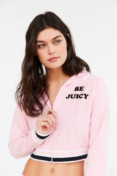 Be Juicy Zip-Up Hoodie Sweatshirt