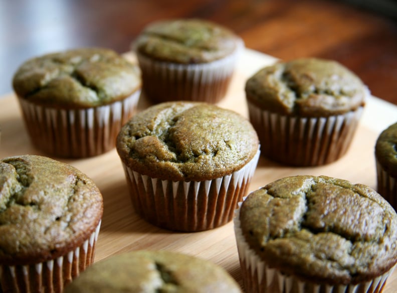 Banana Spinach Smoothie Muffins