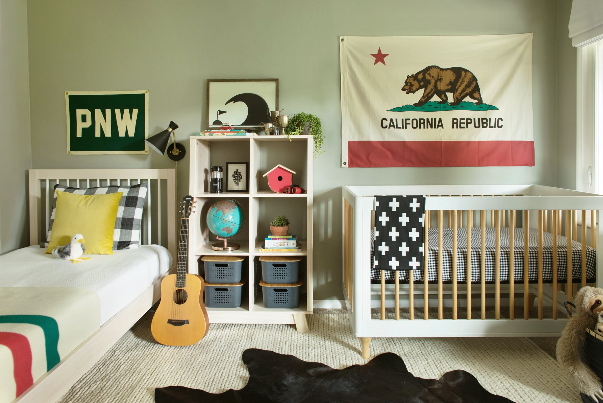 bedroom with crib ideas