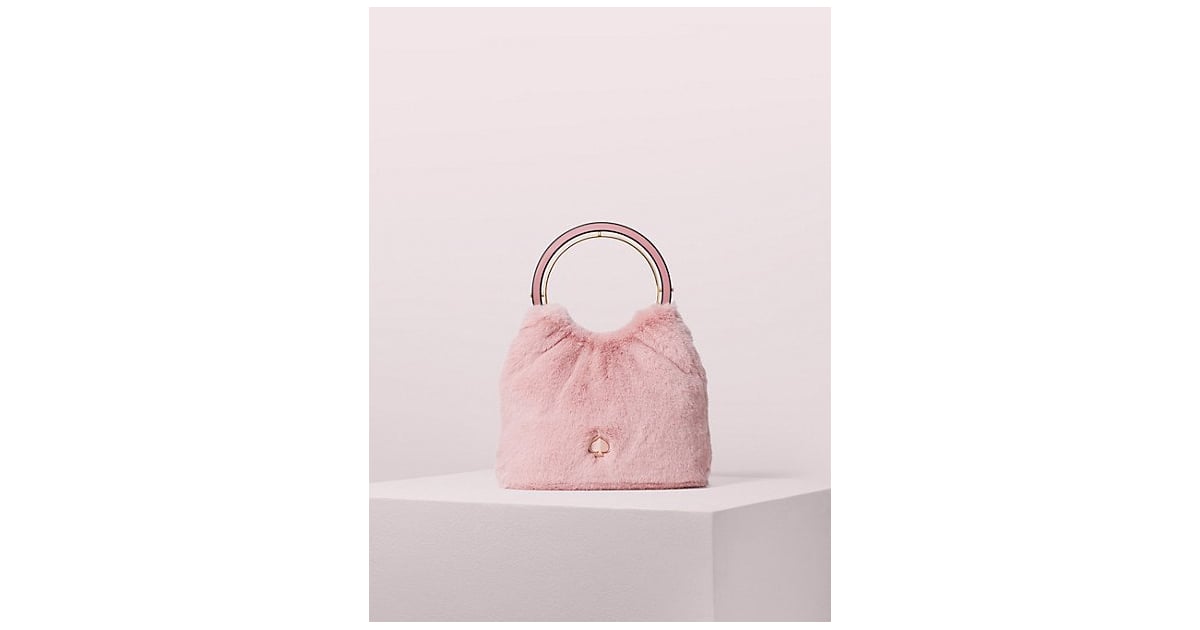 Betty faux fur swag bag store
