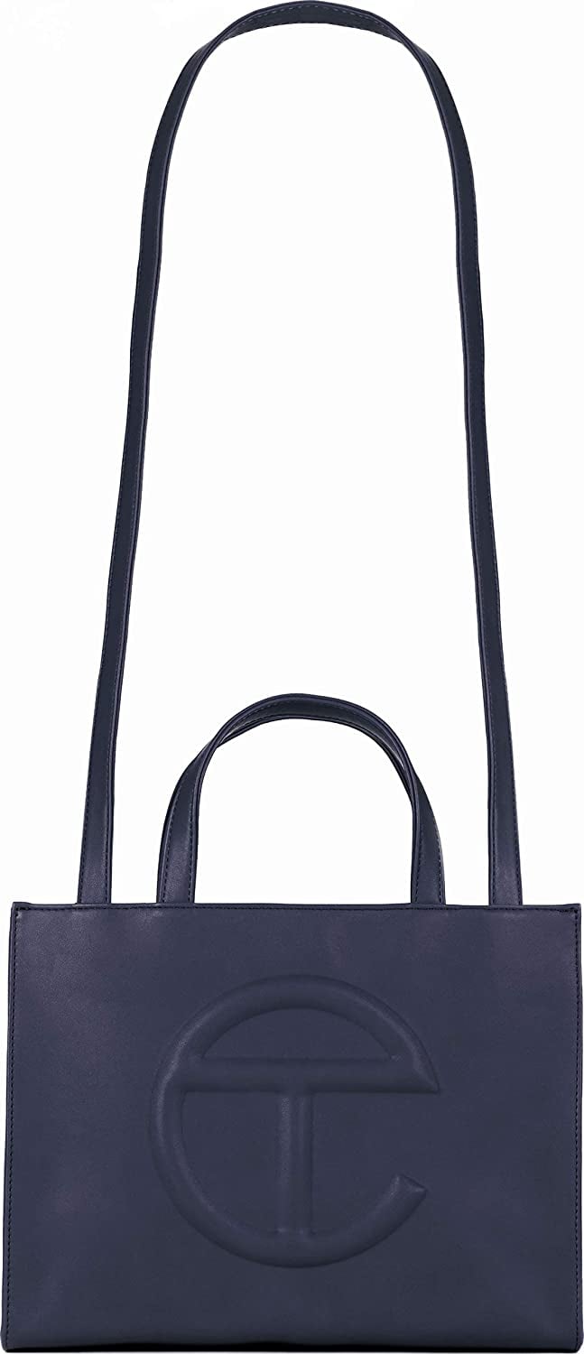 Telfar Medium Shopping Bag in Navy | Shop Telfar Bags on Amazon ...