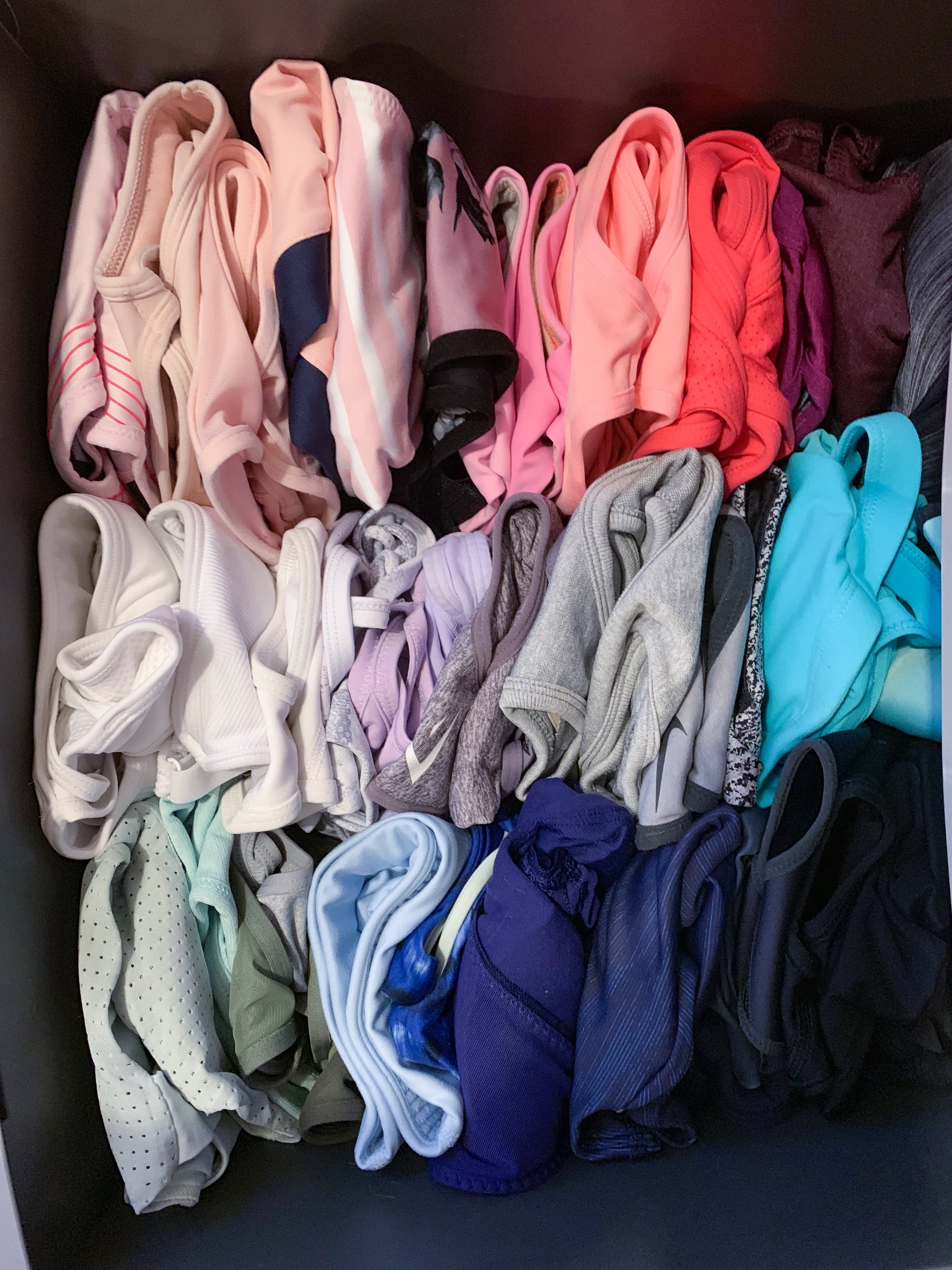 KonMari Method For Workout Clothes