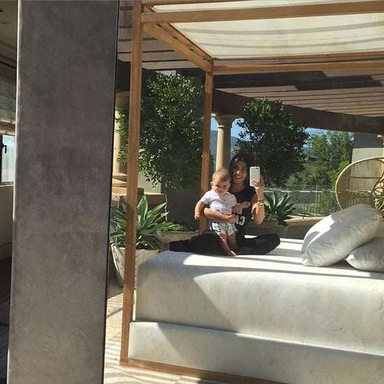 Kourtney Kardashian Posts Instagram Pictures With Baby Reign