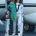 This Is What Selena Gomez Is Wearing the Second She Gets Off a Plane — Literally