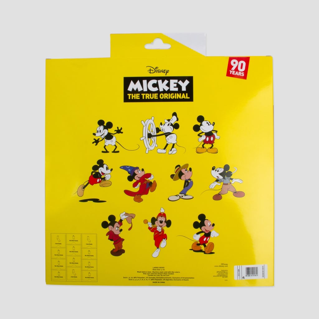 The Back of the Box Pays Tribute to Mickey Over the Years