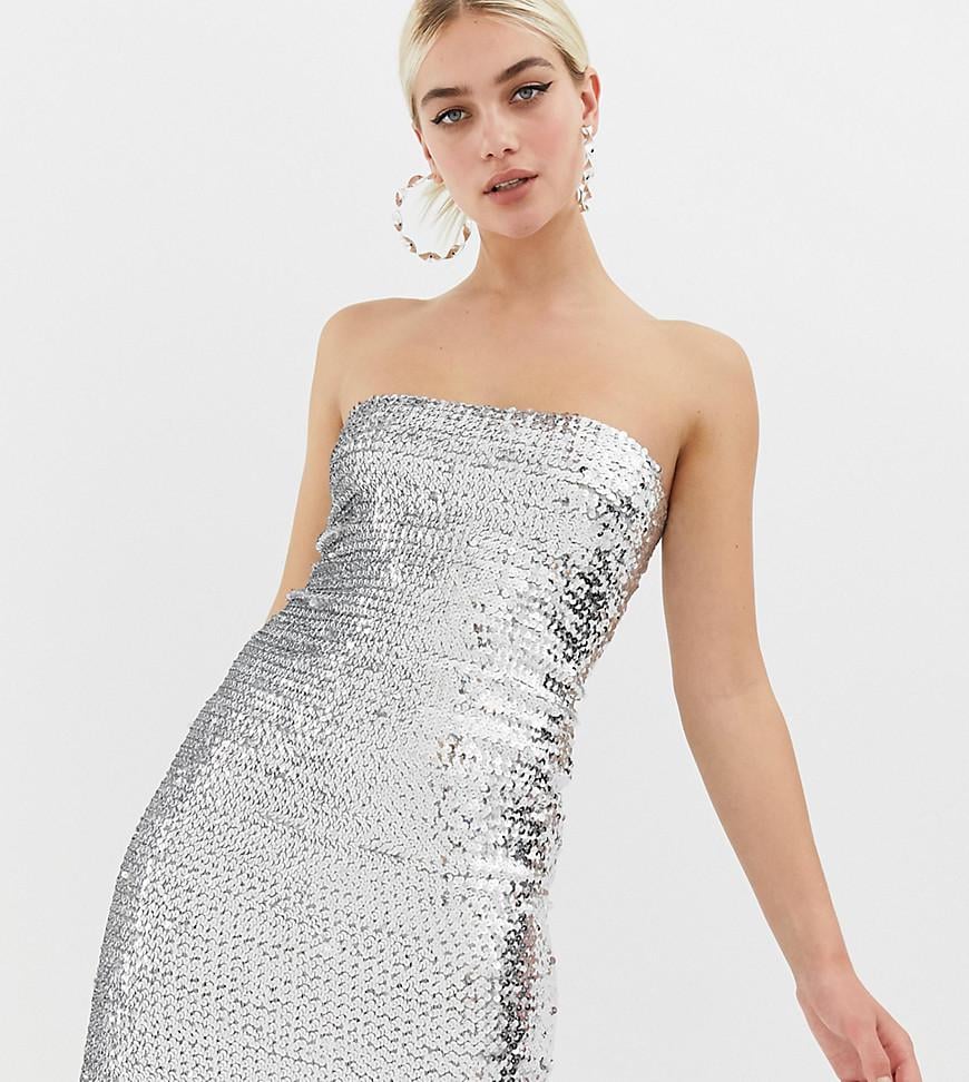Collusion Sequin Bodycon Mini Dress