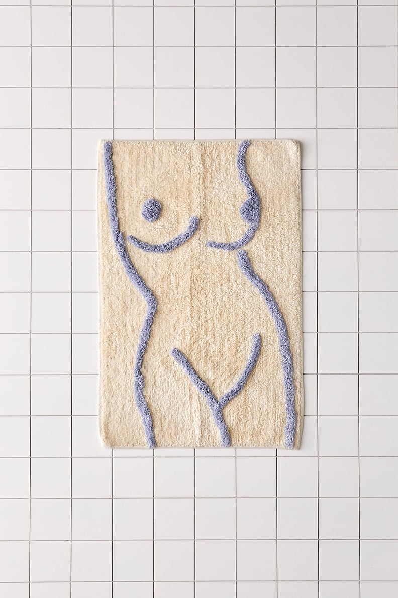 Female Form Bath Mat