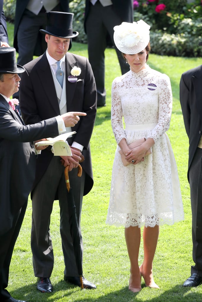 Kate Middleton Alexander McQueen Dress at the Royal Ascot
