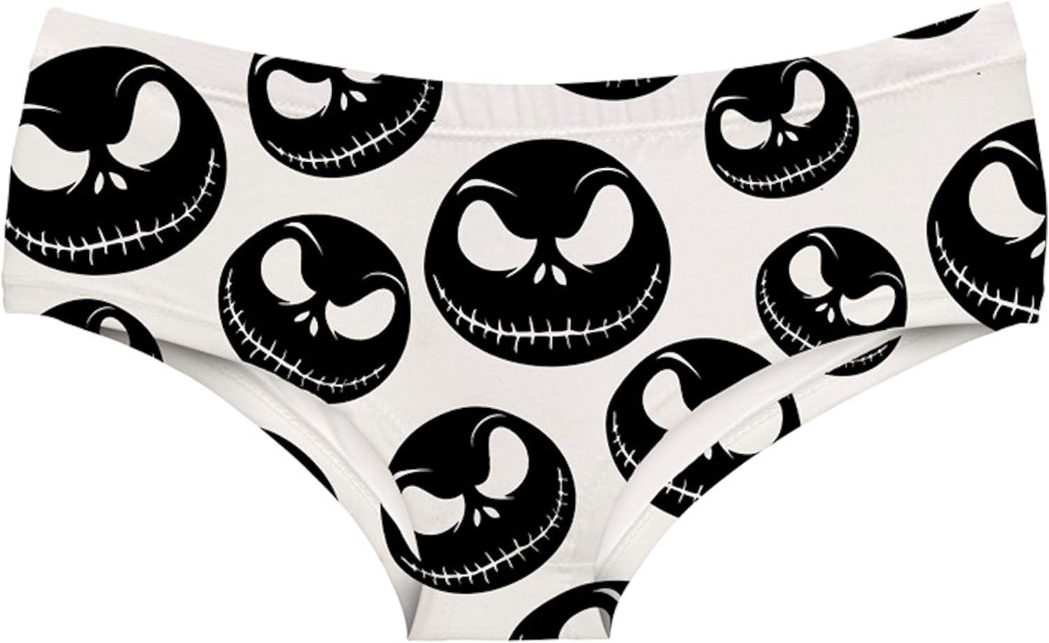 Skull Print Underwear, Sexy Briefs Thongs, Halloween Panties